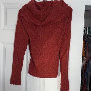 SO Women's Cowl Neck Sweater